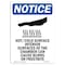 Signmission OSHA Sign, Hot Cold Surface Interior With Symbol, 10in X 7in Rigid Plastic, 7" W, 10" H, Portrait OS-NS-P-710-V-13522 - alternate 1